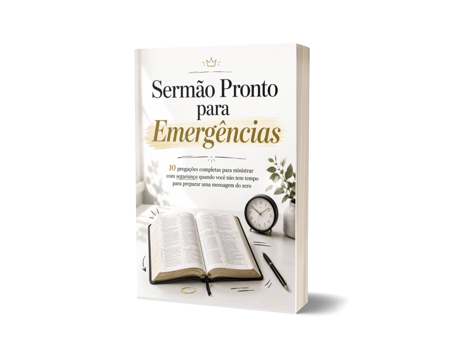 Capa do bônus Sermão Pronto para Emergências